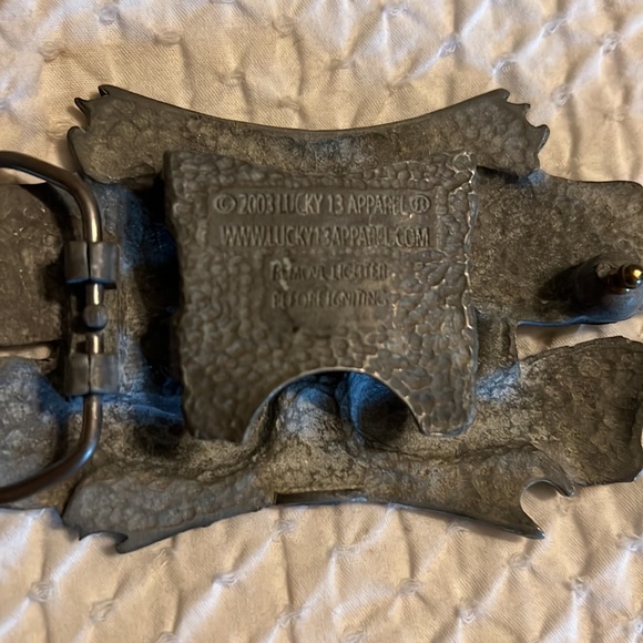 Lucky 13 Belt Buckle - Picture 5 of 5